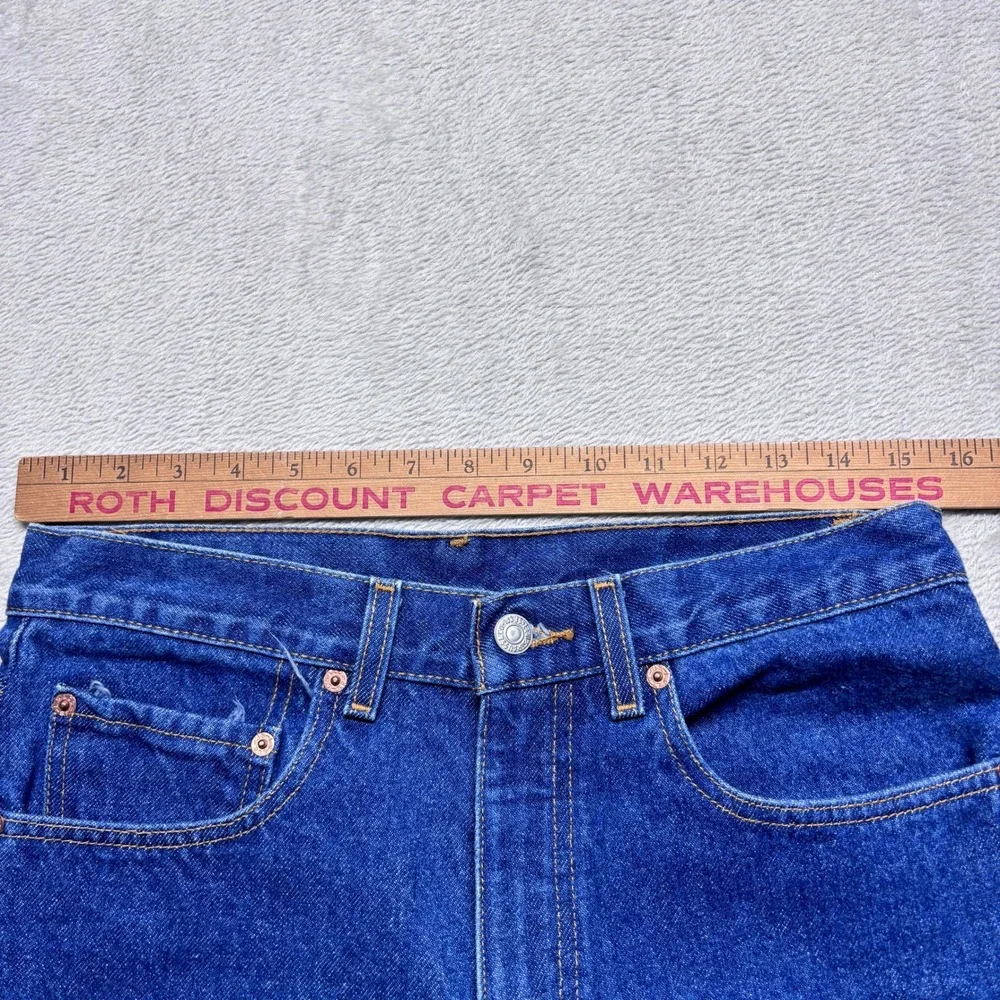 VTG Levi's 517 Jeans Mens 31x34 (Fits 30x33) Boot Cut Blue Denim Y2K